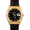 AAA Copy Rolex Datejust 116138 Leather 100% Authentic WE00856