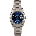 Best Rolex Datejust 116234 Blue Dial Steel Oyster WE01572