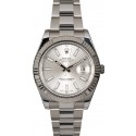 Certified Rolex Datejust 116334 Silver Dial WE01210