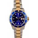 Copy Fashion Men's Rolex Submariner 16803 Blue Dial WE00337