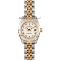 Copy Ladies Rolex Datejust Watch 179173 Pyramid Dial WE04531