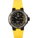 Copy Oris Aquis Depth Gauge Yellow Rubber Strap WE00141
