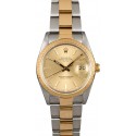 Copy Rolex Date 15053 Two Tone Oyster Bracelet WE04535