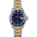 Copy Rolex Submariner 16613T Blue Dial Two Tone WE00731