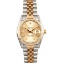 Datejust Rolex Stainless/Gold 16013 Men's WE02254
