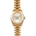 Fake 1:1 Rolex Lady President 179178 Silver Dial WE03149