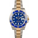 Fake Certified Rolex Submariner 116613 Blue Dial WE00605