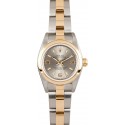 Fake Ladies Rolex Oyster Perpetual Two Toned 76183 WE01956