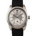 Fake Tudor Glamour Double Date 57000 Silver Dial WE02401