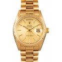 High Imitation Rolex President 18038 Yellow Gold 100% Authentic WE00705