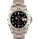 High Quality Black Dial Rolex Explorer II Ref 16570 Steel Oyster Bracelet WE01002