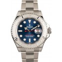 High Quality Imitation Mens Blue Platinum Rolex Yachtmaster WE03033