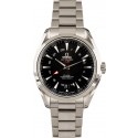 Hot Omega Seamaster Aqua Terra Stainless Steel Black Dial WE04472