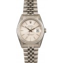 Hot Rolex Datejust 16220 Silver Index Tapestry Dial WE02847