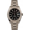 Imitation Certified Rolex Sky-Dweller 326934 Black Dial WE03372