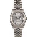 Imitation High Quality Rolex Datejust 116234 Rhodium Roman WE00626