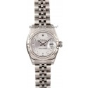 Imitation Ladies Rolex DateJust Diamond Dial 179174 WE02719