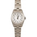 Imitation Ladies Rolex Oyster Perpetual 76030 White Roman WE02815