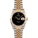 Imitation Men's Rolex DateJust Jubilee Onyx Dial 16233 WE02310