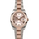 Imitation Rolex Datejust 116201 Rose Gold Oyster WE00922