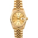 Imitation Rolex Datejust 16018 Yellow Gold WE02611