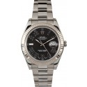 Imitation Rolex Datejust II 116334 Black Roman WE00861