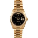 Imitation Rolex Day-Date 18038 President Black Dial WE00666