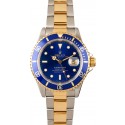 Imitation Rolex Steel and Gold Blue Submariner 16613 WE00864