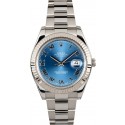 Knockoff Luxury Rolex Datejust II Blue Roman Dial 116334 WE02884