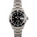 Knockoff Rolex Black Submariner 16610 Factory Stickered WE01936