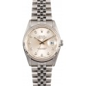 Knockoff Rolex Datejust 16234 Silver Diamond Dial WE01511