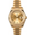 Knockoff Rolex Day-Date 218238 Champagne Roman Dial WE00376