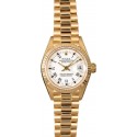 Knockoff Rolex Ladies President 69178 White Arabic Dial WE00138