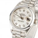 Ladies Rolex Datejust 69166 Platinum WE01929