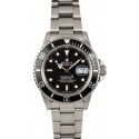 Luxury Rolex Black Submariner 16800 Stainless Steel WE03490