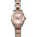 Luxury Rolex Lady Datejust 179161PSO Rose Gold WE01104