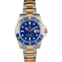 Luxury Rolex Submariner Blue 116613 Diamond Dial WE01775