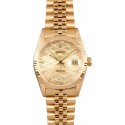 Men's Rolex DateJust Gold 16018 WE02784