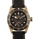 New Tudor Heritage Black Bay Bronze 79250B Leather Strap WE02553