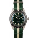 Oris Divers Sixty Five Green & Ivory Textile Strap WE01330