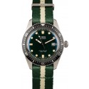 Oris Divers Sixty Five Green & Ivory Textile Strap WE01330