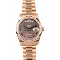 Replica AAA Rose Gold Rolex Day-Date Presidential 118205 WE00132