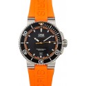 Replica Luxury Oris Aquis Date Orange Rubber Strap WE01411