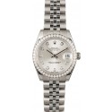 Replica Mid-Size Rolex Datejust 178384 Diamond Dial & Bezel WE01319