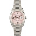 Replica Rolex Datejust 116244 Diamond Bezel Pink Floral Dial WE02169