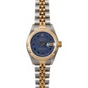 Replica Rolex Ladies Datejust 79173 Blue Roman Dial WE03596