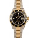 Replica Rolex Submariner 16803 Two Tone Black Dial WE01817