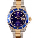 Rolex Blue Submariner 16613 WE03187