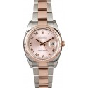 Rolex Datejust 116231 Pink Roman Dial WE02112