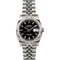 Rolex Datejust 116234 Black Dial Steel Jubilee WE02680